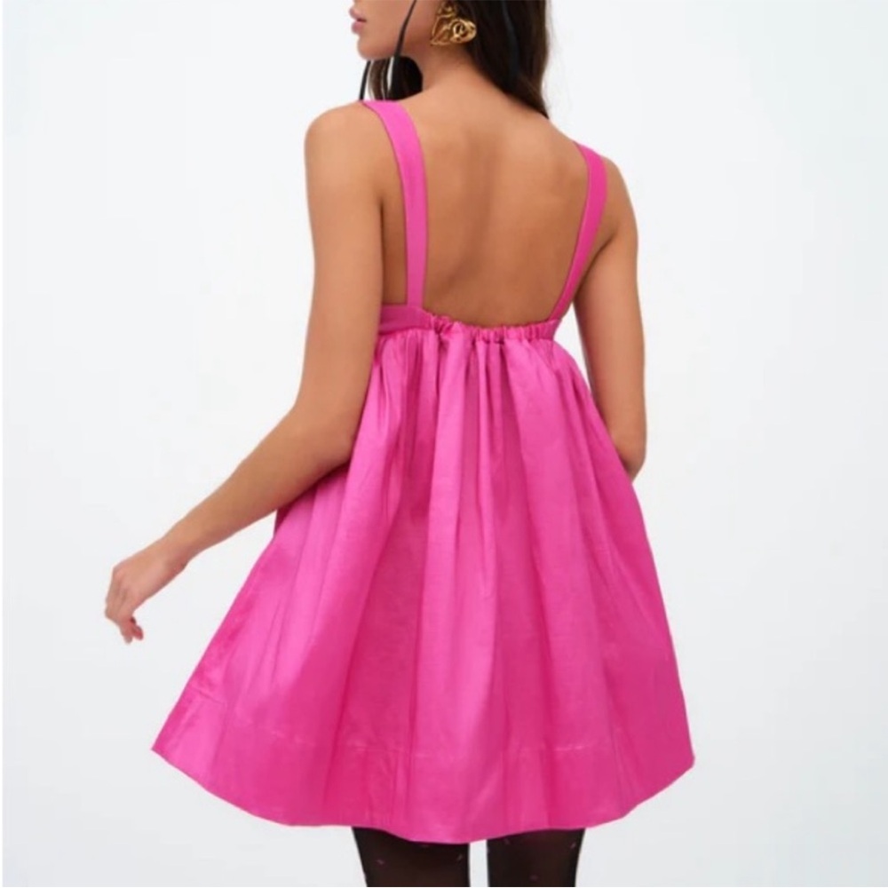 For love and lemons Selena mini dress in hot pink - Picture 7 of 12